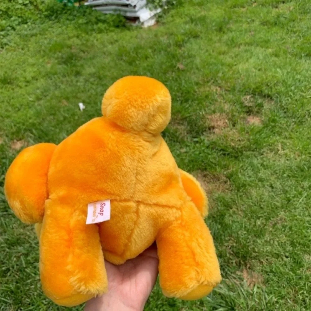 Vintage Kodak‎ Kolorkins Plush Snap 1989 Stuffed Animal Yellow 8